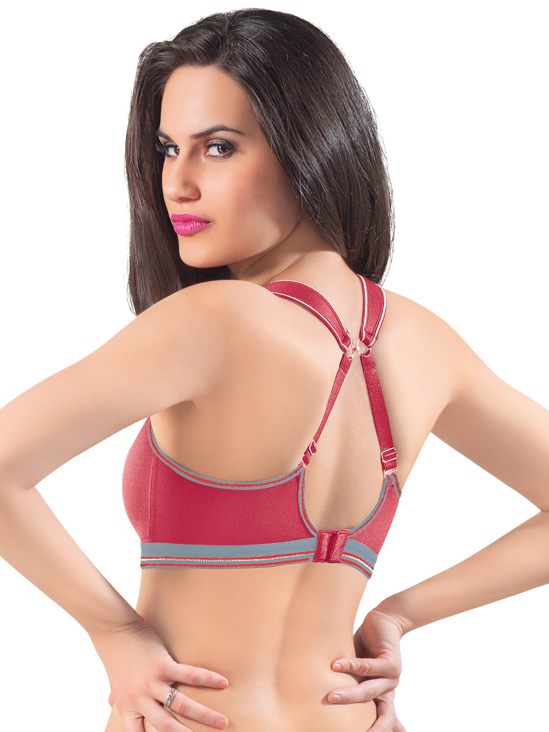 High Support Non Padded Full Coverage Sports Bra | 62001