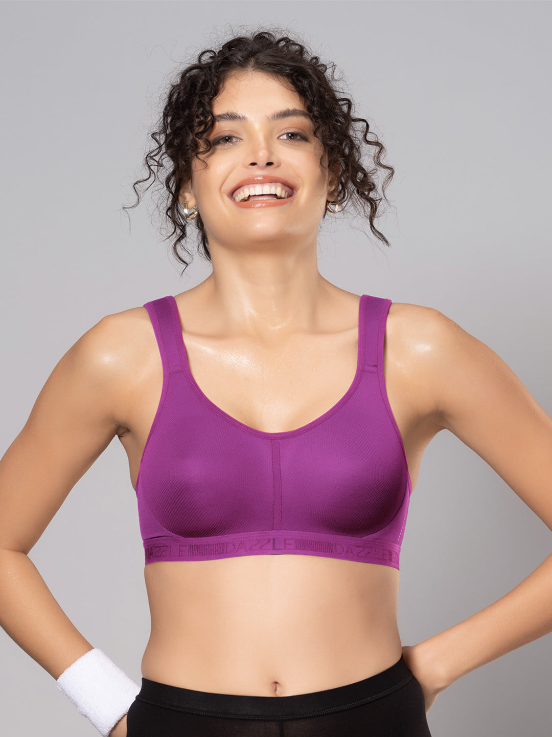 Full Coverage Wirefree Bra with Light Cups, Rice Knit Fabric and Cushioned Straps – DB 026