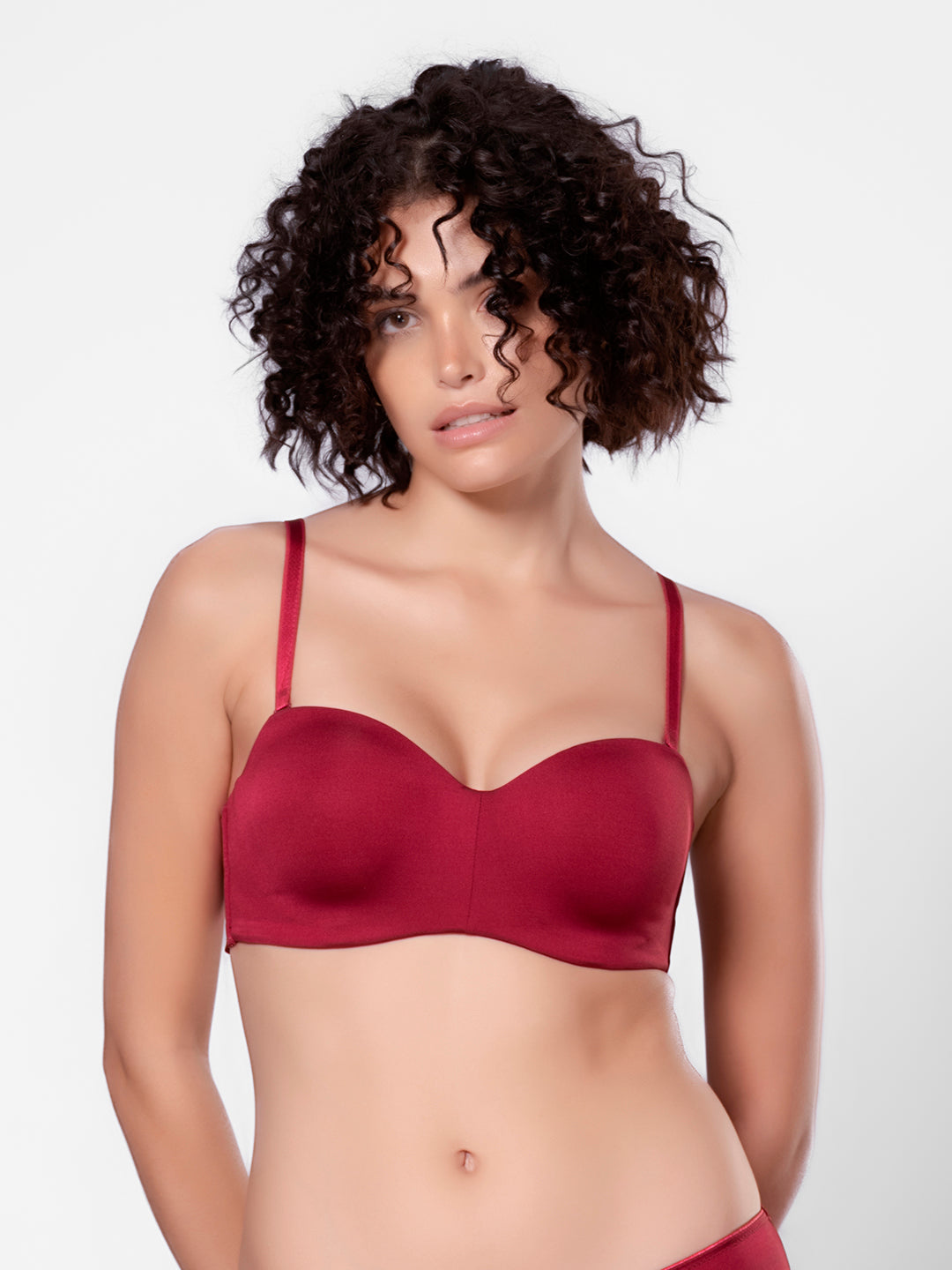 Mid Coverage Everyday Bra with Adjustable Straps, U-Back and Hook & Eye Closure – DB 028