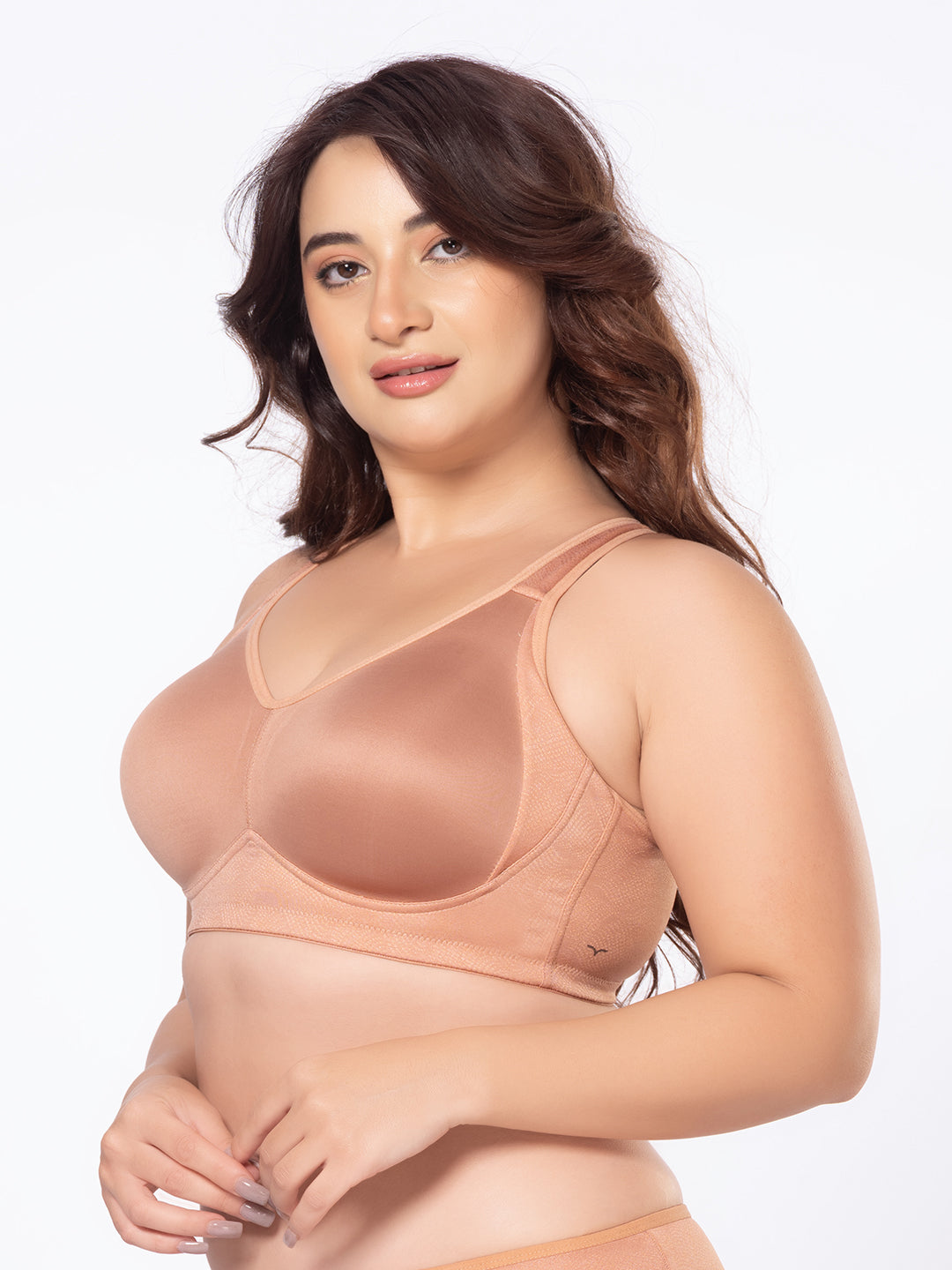 Non-Padded Wirefree Full Coverage Everyday Bra with Macro Spacer Fabric and Cushioned Straps – DB 024