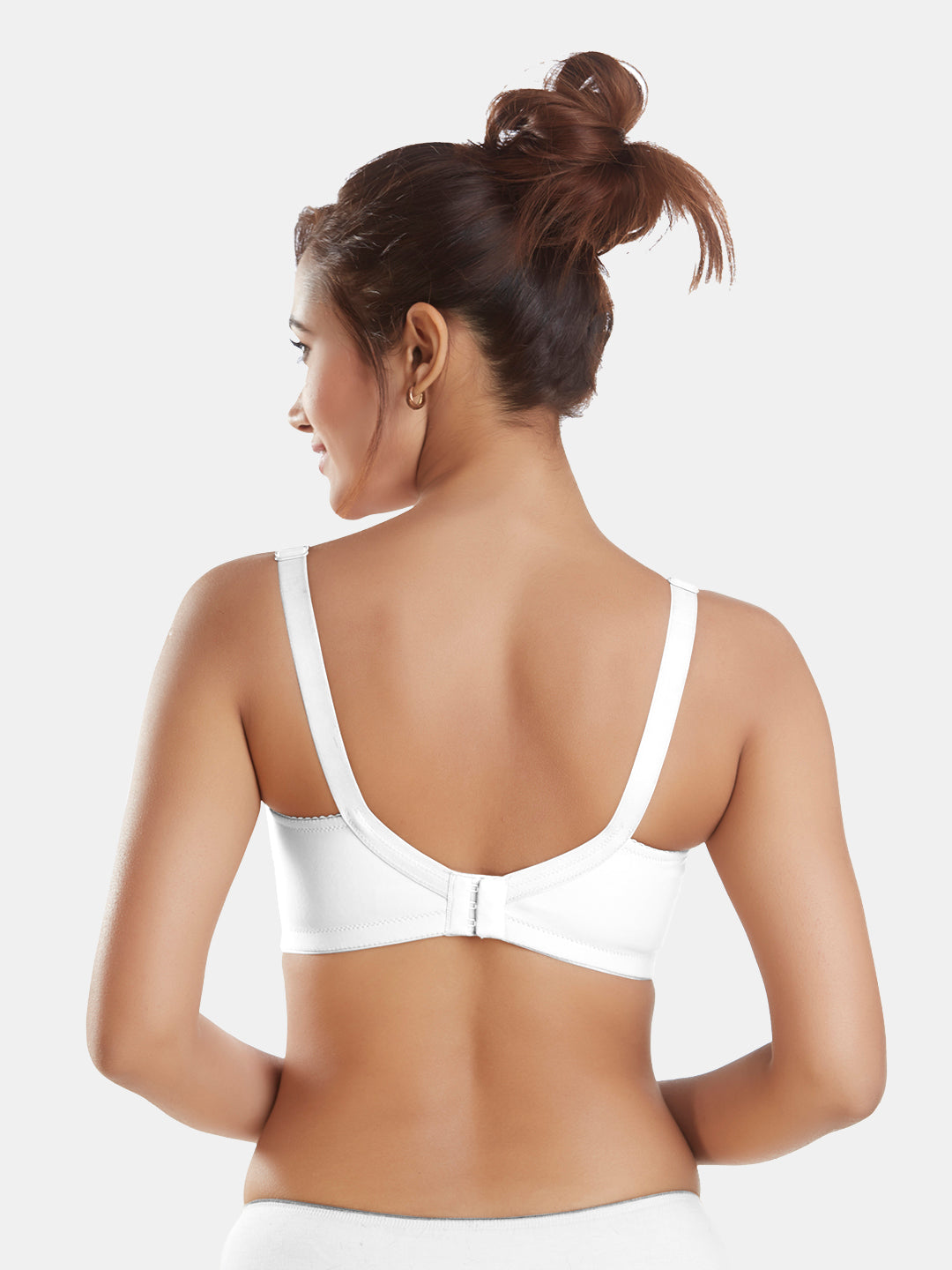 Full Coverage Non Padded Bra with Broad Straps | DB 355