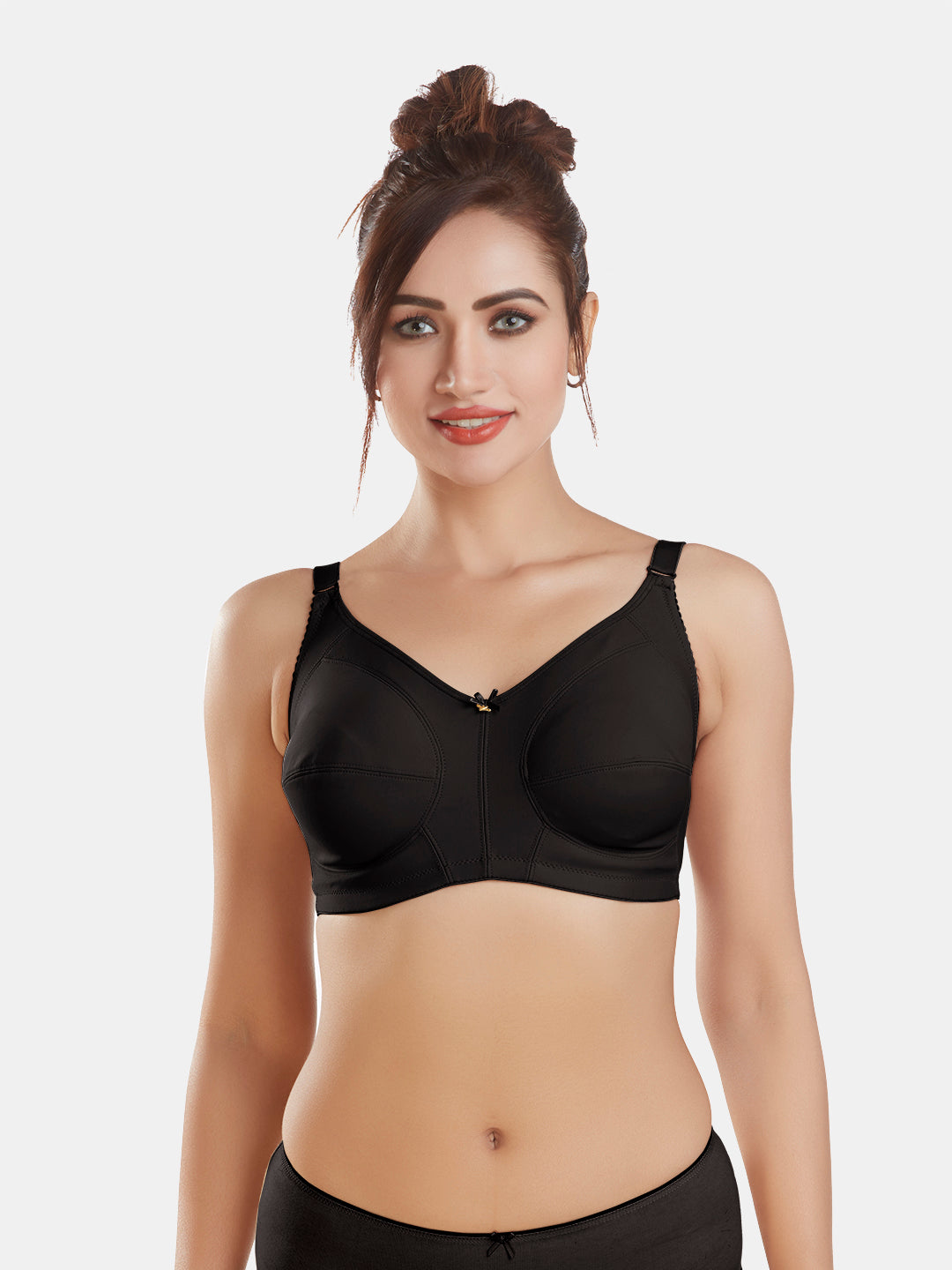 Full Coverage Non Padded Bra with Broad Straps | DB 355