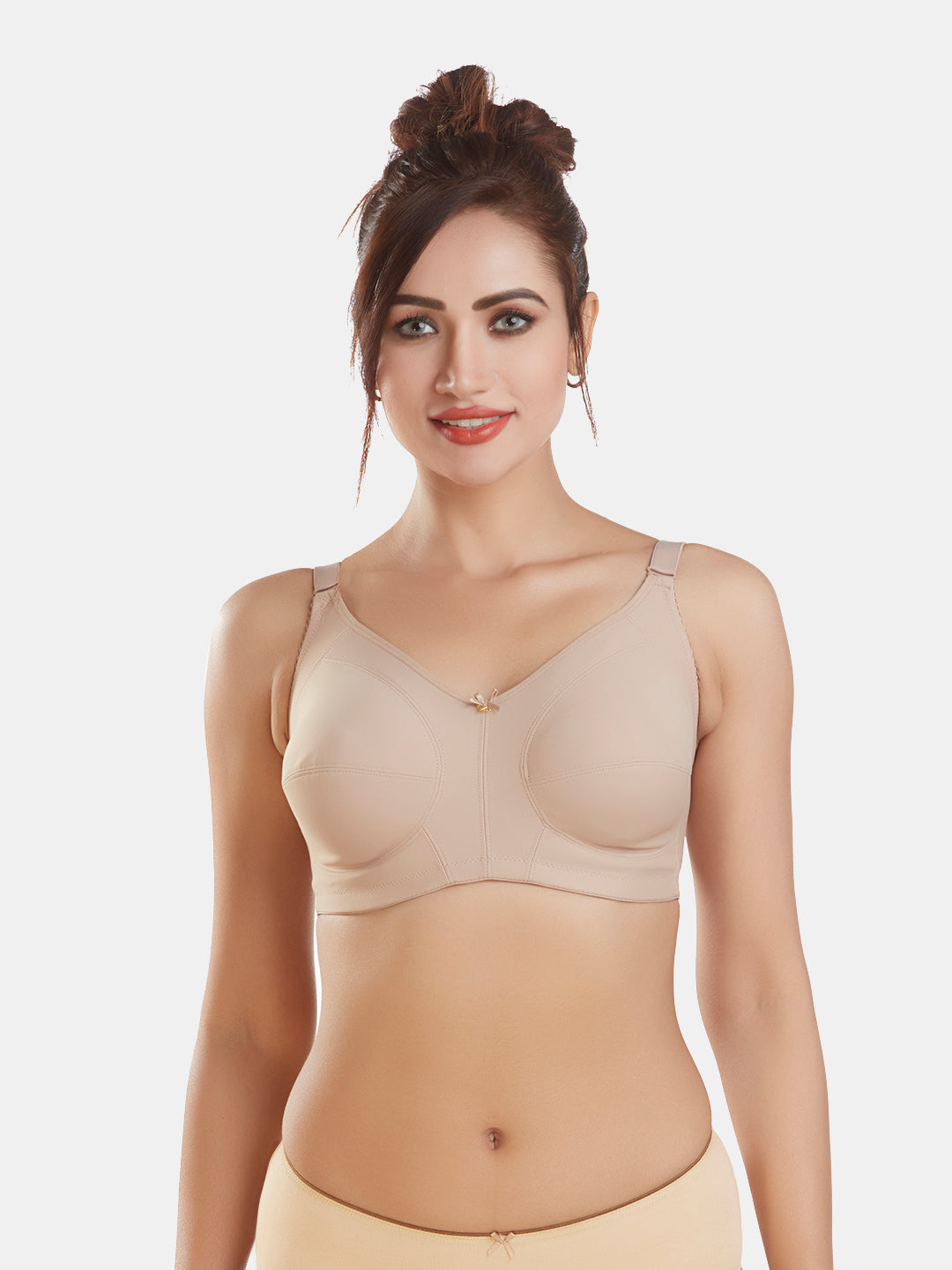 Full Coverage Non Padded Bra with Broad Straps | DB 355