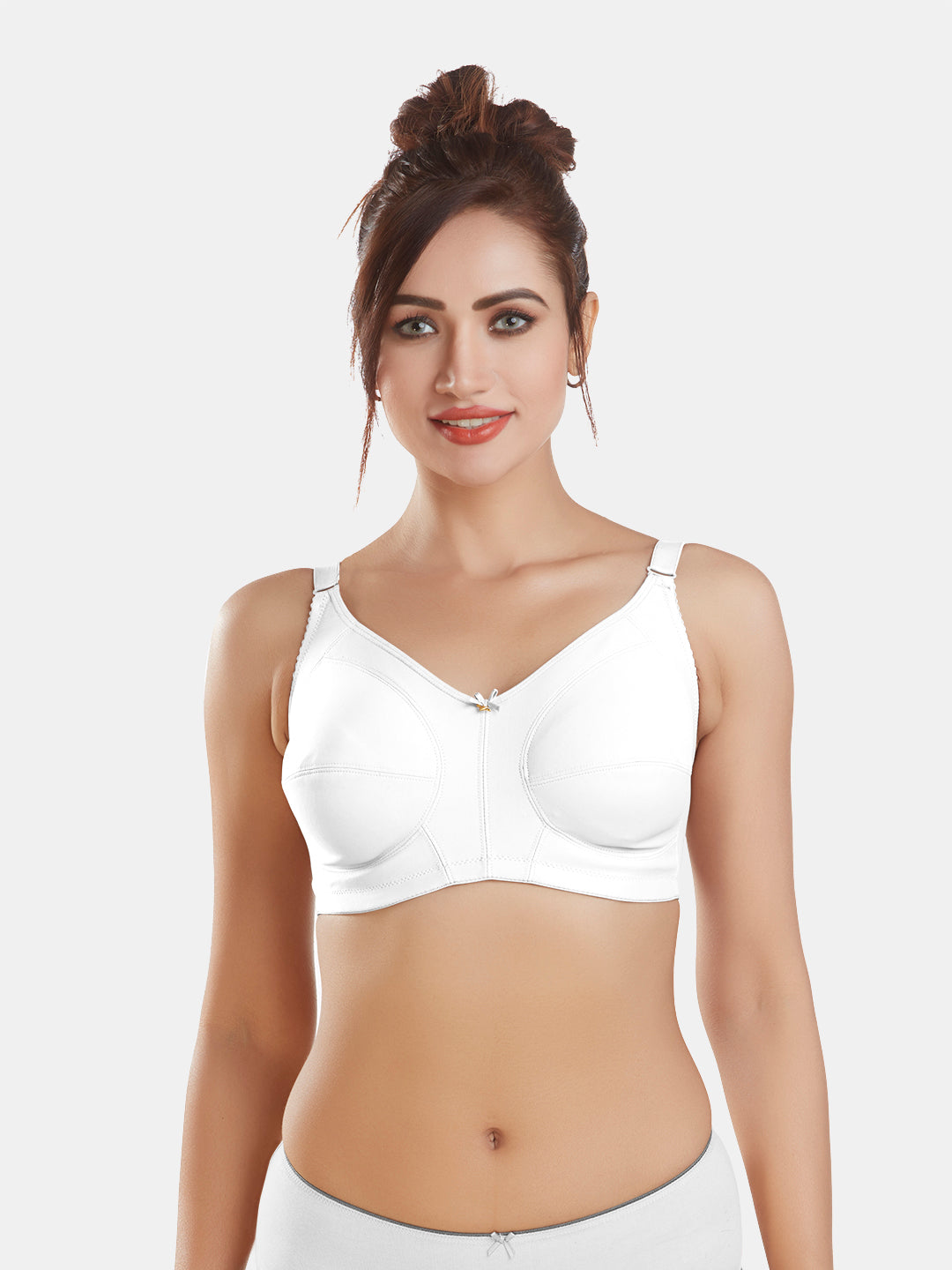 Full Coverage Non Padded Bra with Broad Straps | DB 355