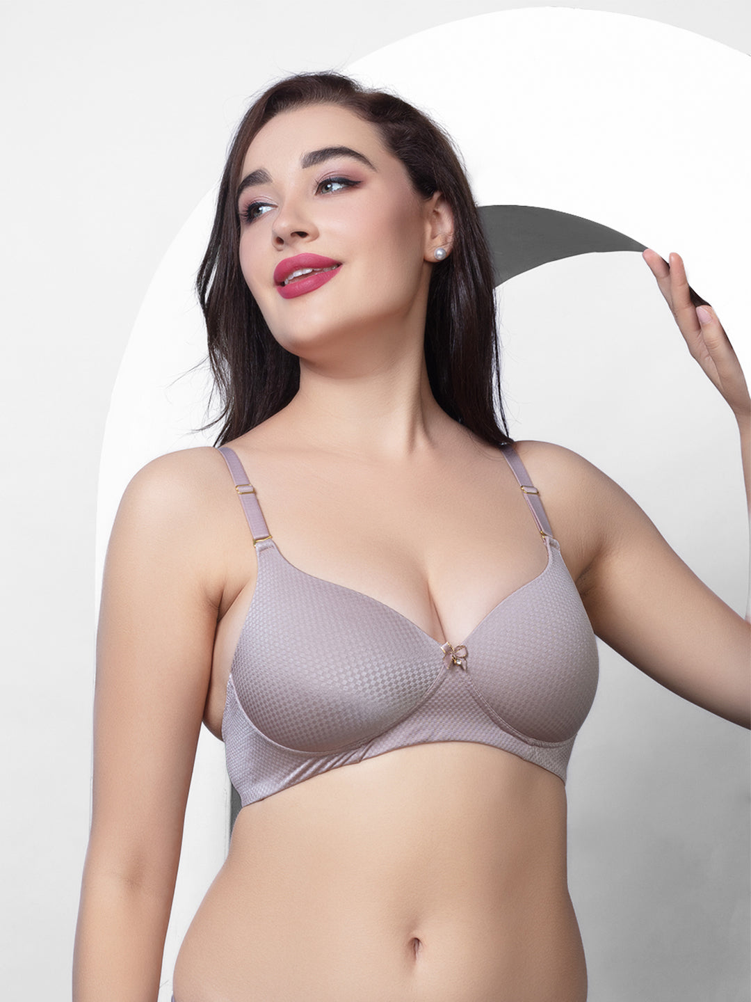 Non Wired Medium Coverage Padded T Shirt Bra | DB 520