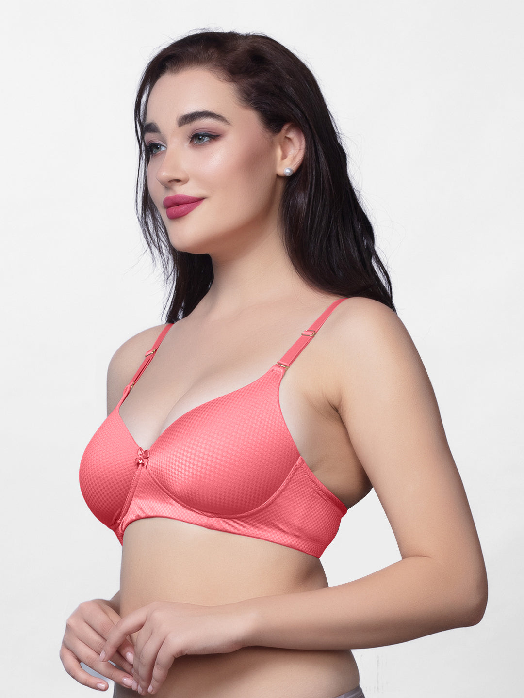Non Wired Medium Coverage Padded T Shirt Bra | DB 520