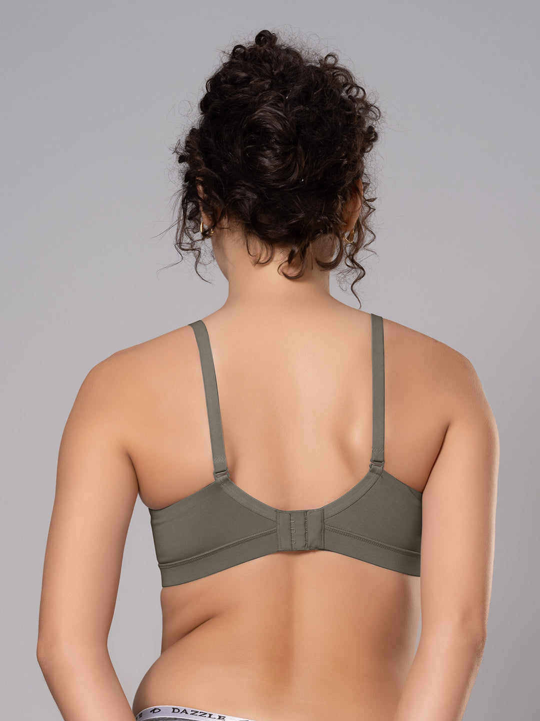Cotton Padded Full Coverage Bra with Detachable Straps | DB 544