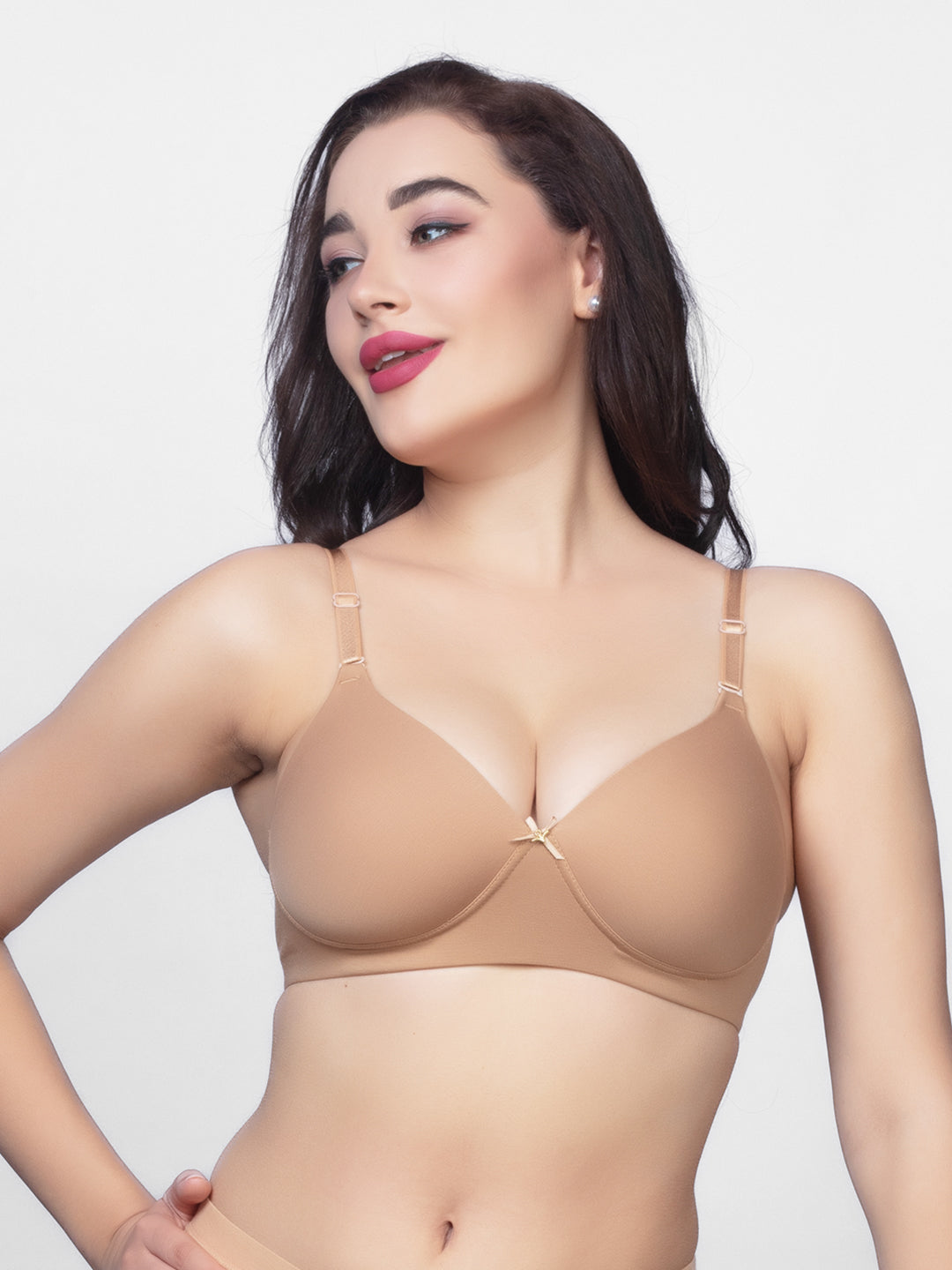 Medium Coverage Padded Cotton Everyday T Shirt Bra | DB 547