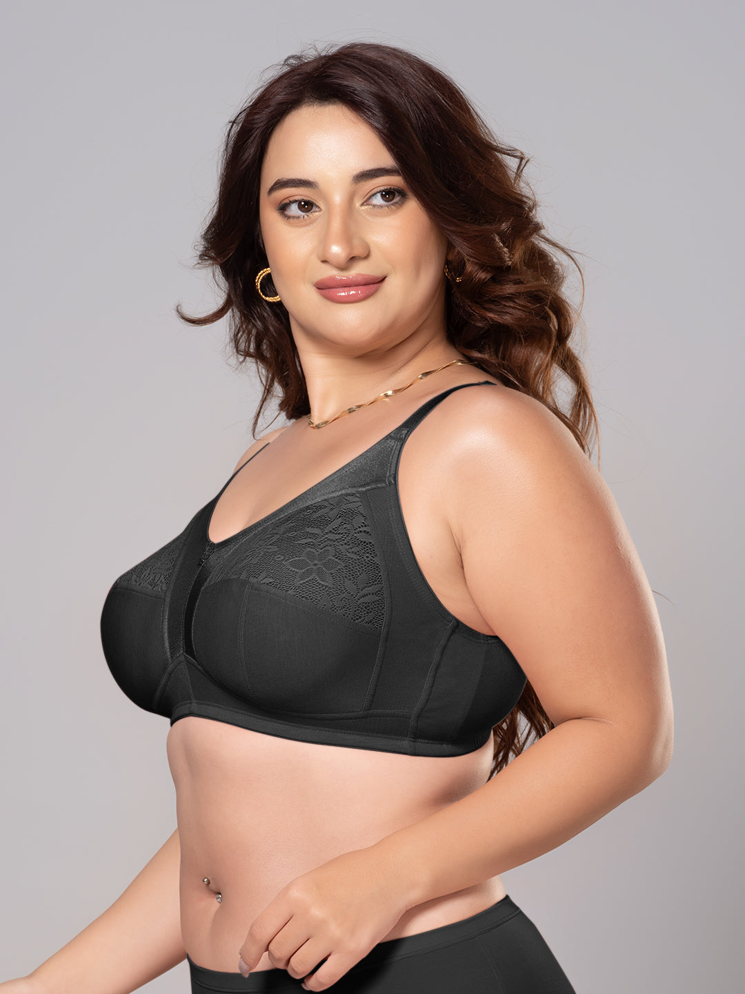 Medium Coverage Non Padded Modal Fashion Bra | DB 549