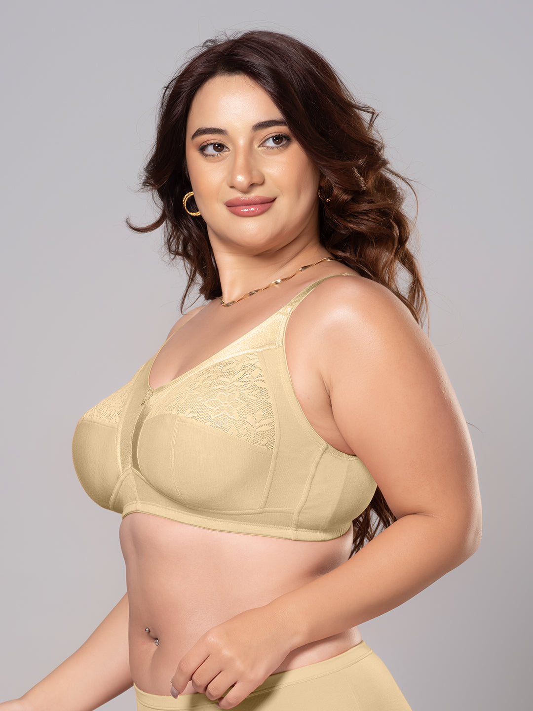 Medium Coverage Non Padded Modal Fashion Bra | DB 549