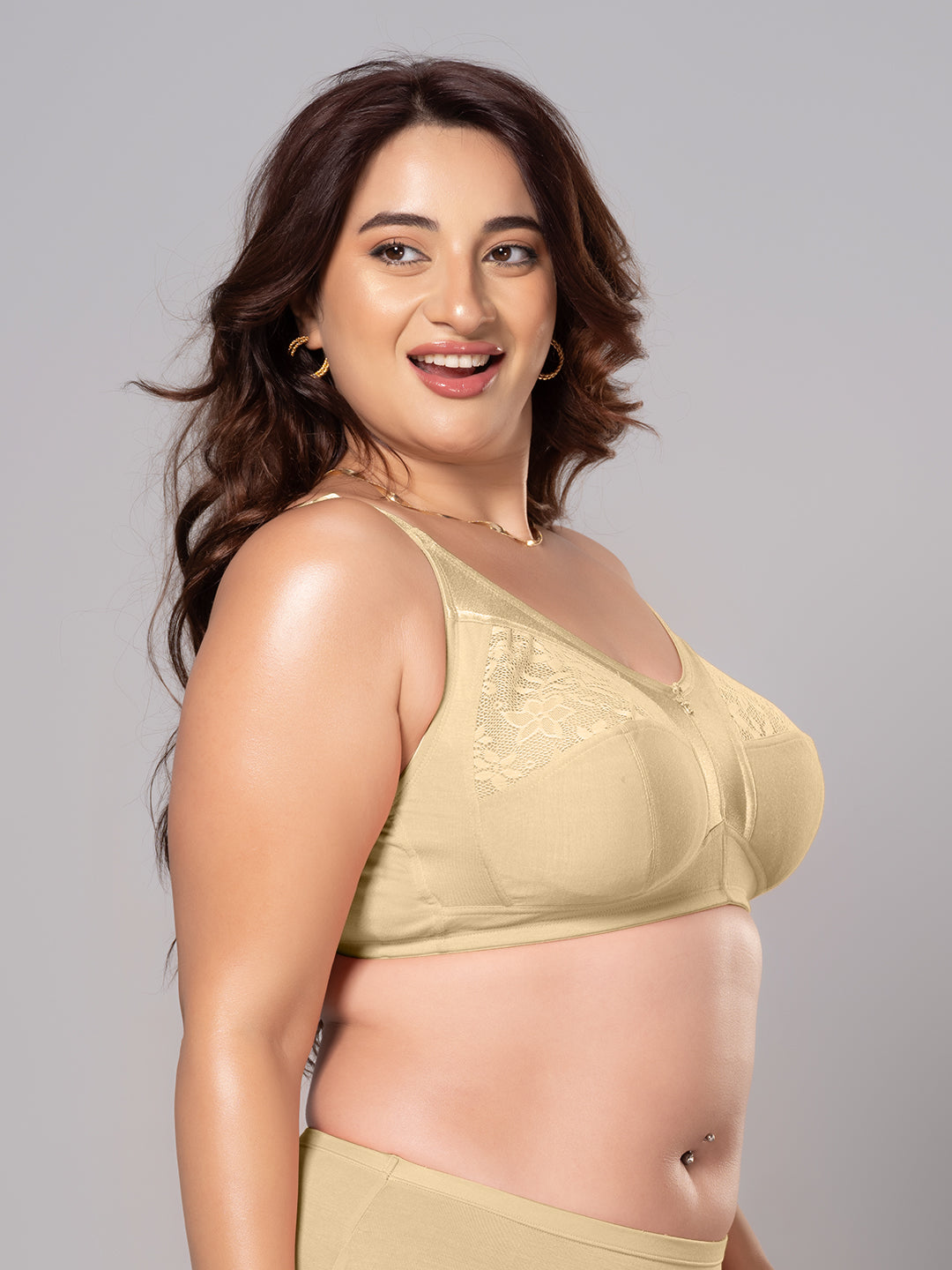 Medium Coverage Non Padded Modal Fashion Bra | DB 549
