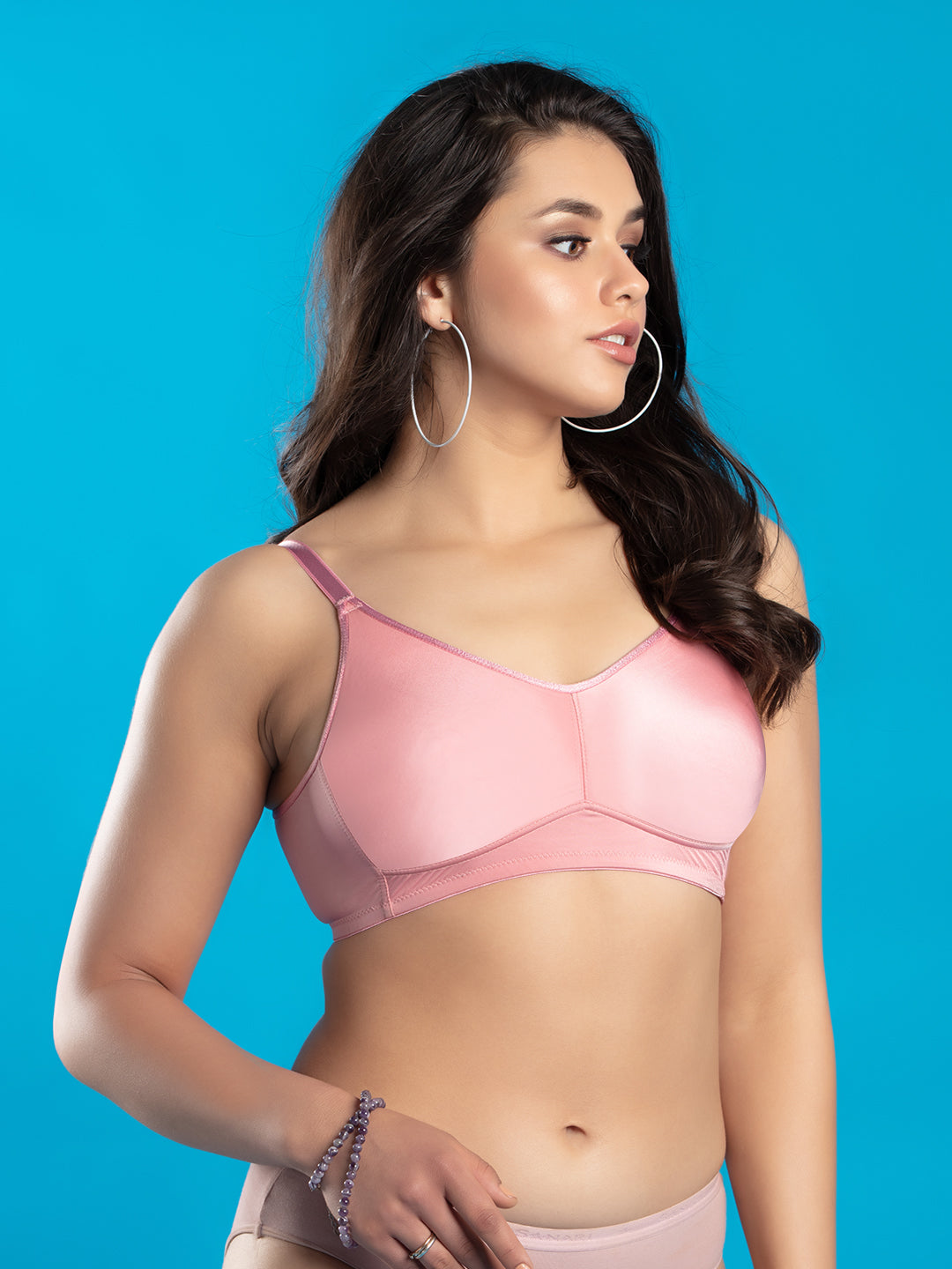 Full Coverage Lightly Padded Wire Free Minimizer Bra | DB 582