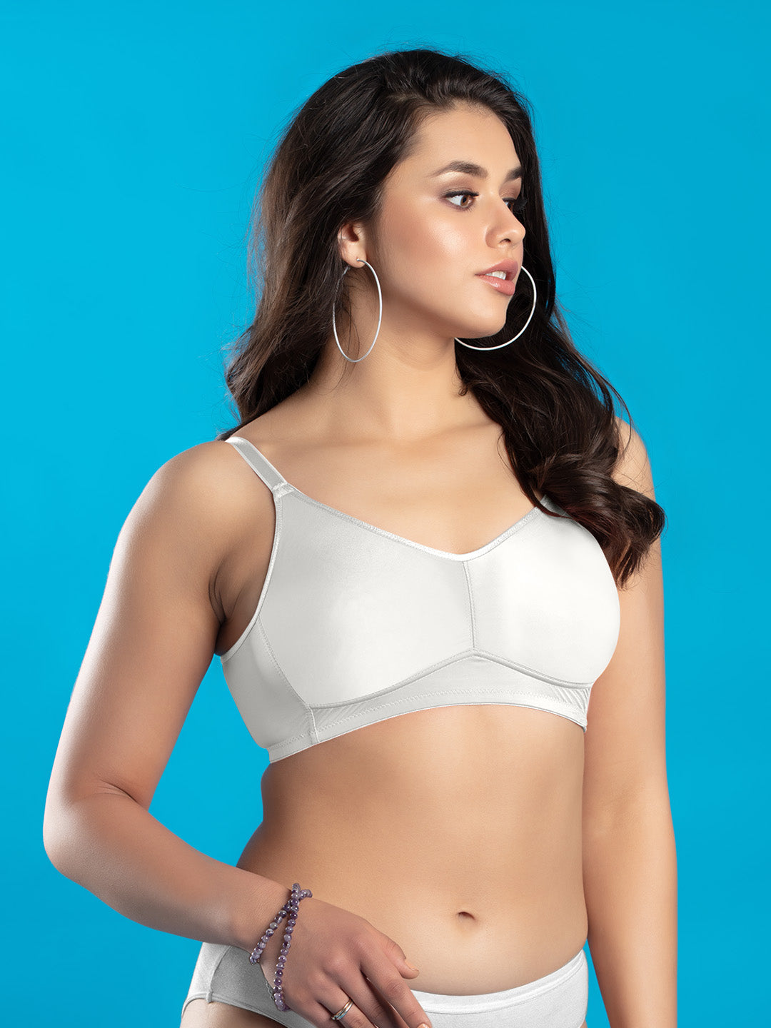 Full Coverage Lightly Padded Wire Free Minimizer Bra | DB 582