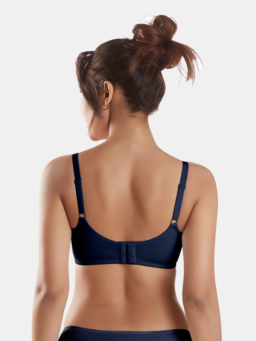 Full-Coverage-Non-Padded-Moulded-Minimizer-Bra-DB-364-NavyBlue-Back