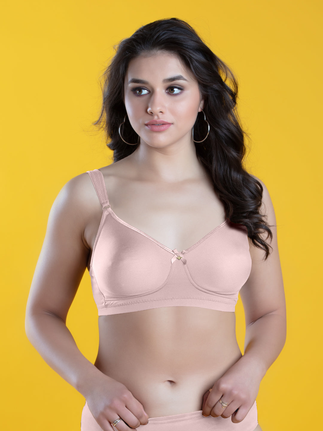 Full-Coverage-Padded-Minimizer-Bra-DB-522-Pink-Front