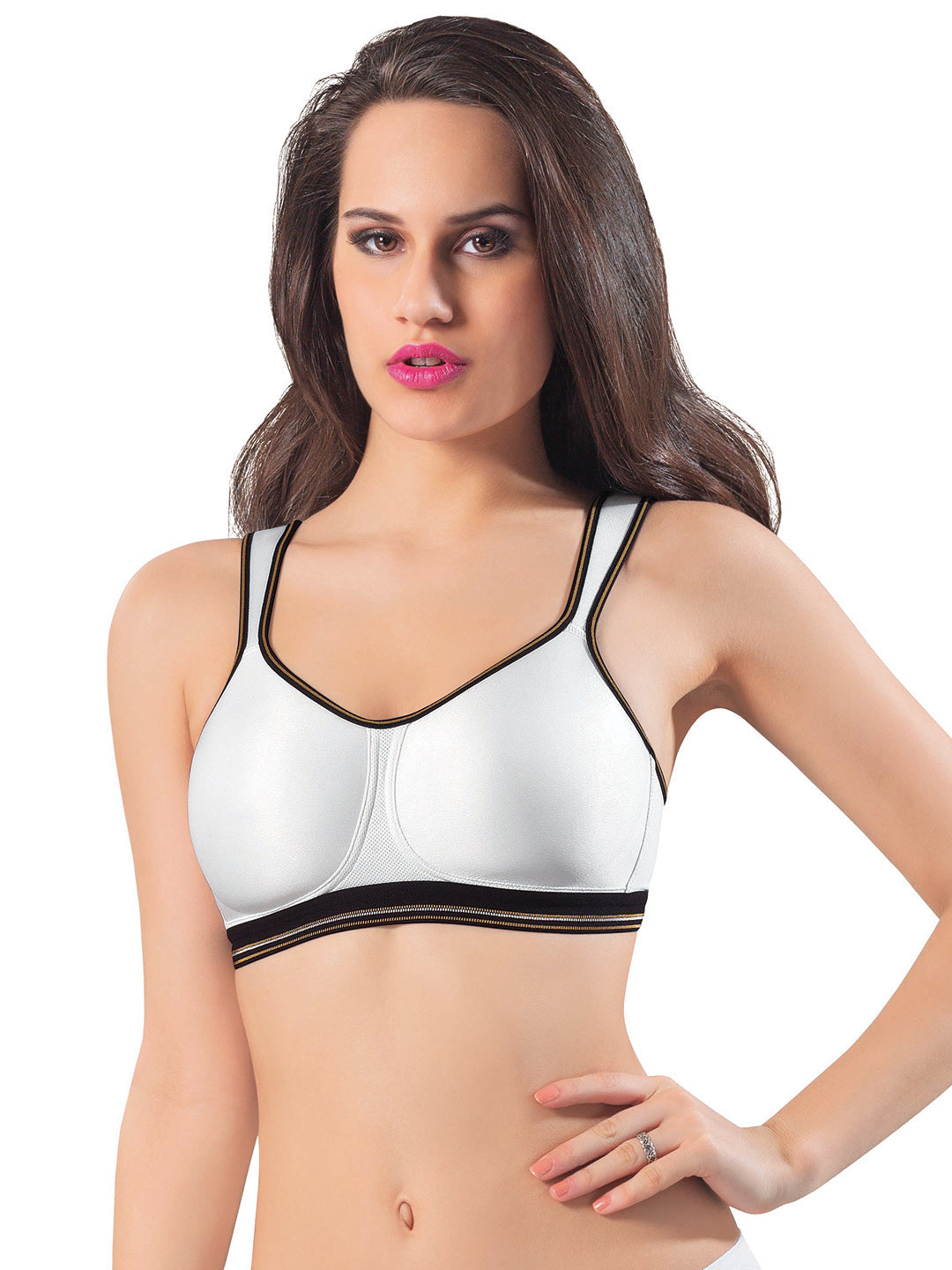 High Support Non Padded Full Coverage Sports Bra | 62001