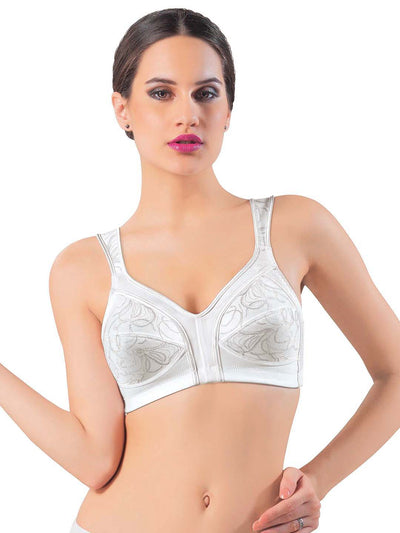 Full Coverage Seamed Cup Non Padded Fashion Bra | 61827