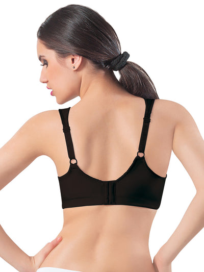 Full Coverage Seamed Cup Non Padded Fashion Bra | 61827