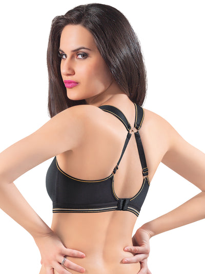 High Support Non Padded Full Coverage Sports Bra | 62001