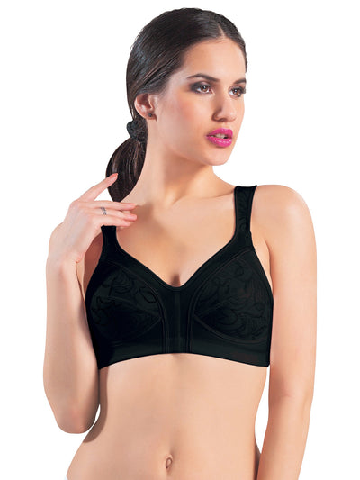 Full Coverage Seamed Cup Non Padded Fashion Bra | 61827