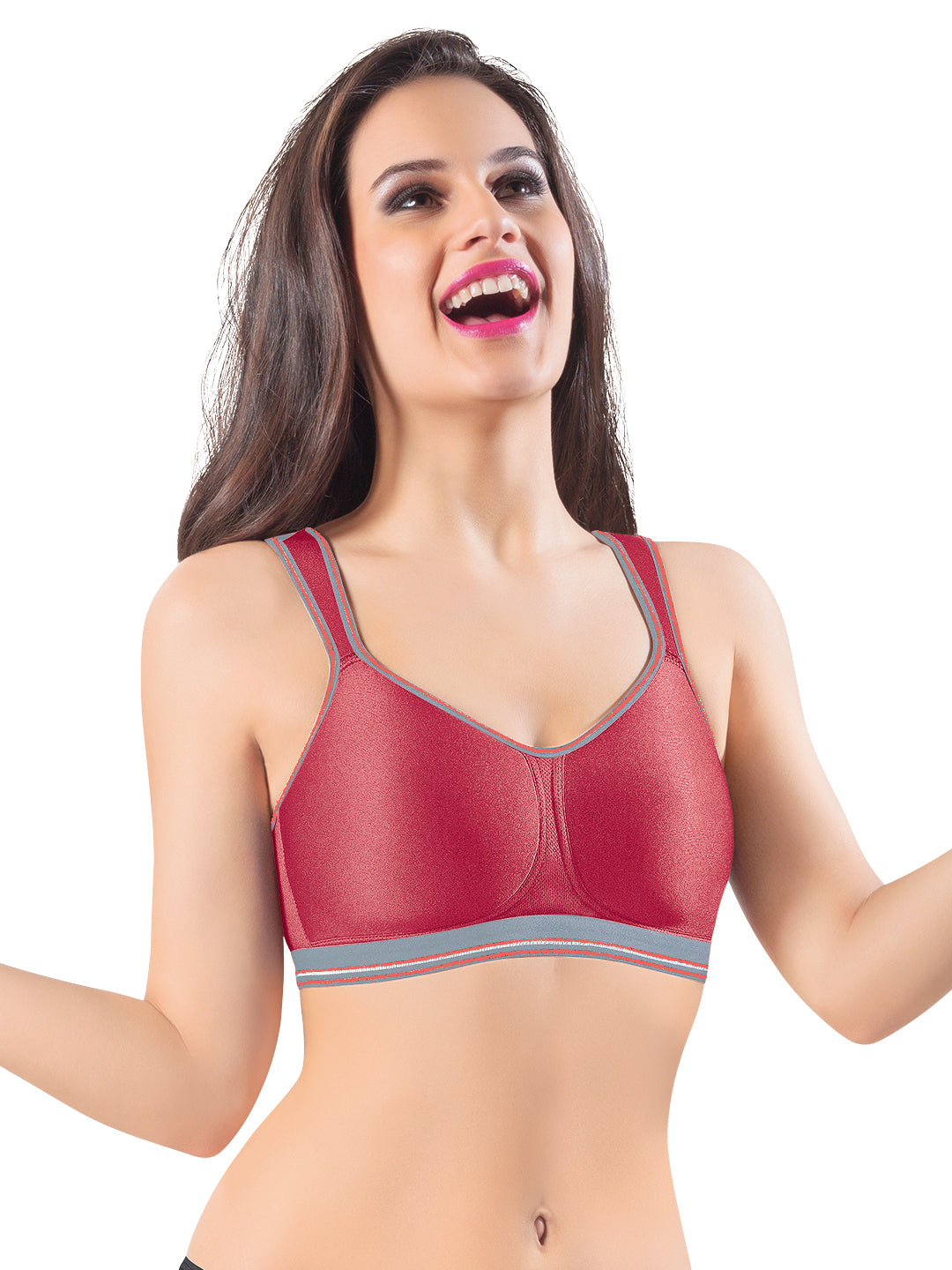 High Support Non Padded Full Coverage Sports Bra | 62001