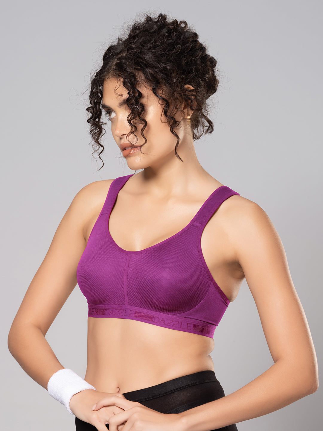 Full Coverage Wirefree Bra with Light Cups, Rice Knit Fabric and Cushioned Straps – DB 026