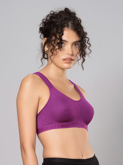 Full Coverage Wirefree Bra with Light Cups, Rice Knit Fabric and Cushioned Straps – DB 026