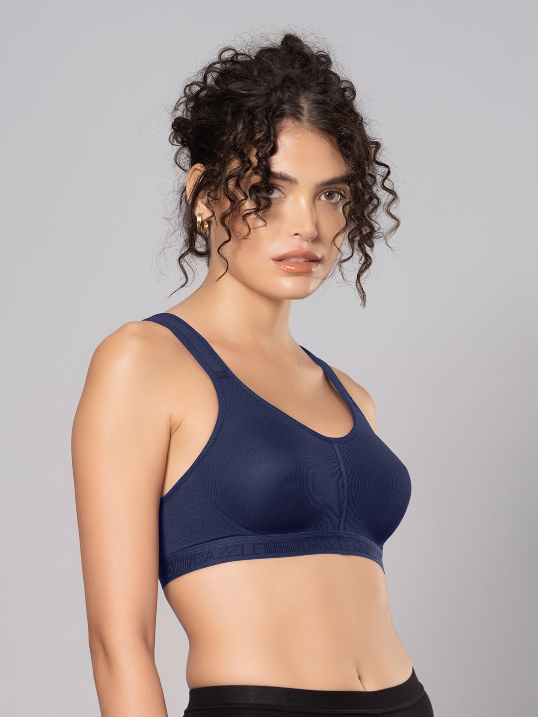 Full Coverage Wirefree Bra with Light Cups, Rice Knit Fabric and Cushioned Straps – DB 026