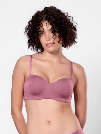 Mid Coverage Everyday Bra with Adjustable Straps, U-Back and Hook & Eye Closure – DB 028