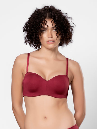 Mid Coverage Everyday Bra with Adjustable Straps, U-Back and Hook & Eye Closure – DB 028