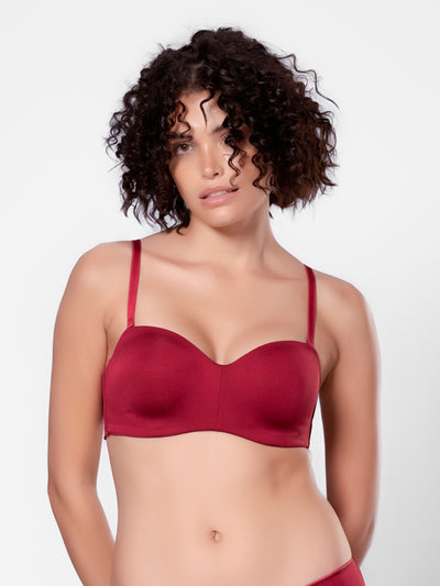 Mid Coverage Everyday Bra with Adjustable Straps, U-Back and Hook & Eye Closure – DB 028