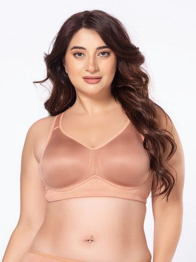 Non-Padded Wirefree Full Coverage Everyday Bra with Macro Spacer Fabric and Cushioned Straps – DB 024