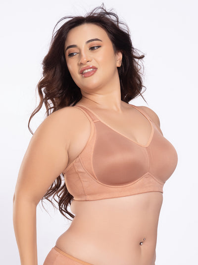 Non-Padded Wirefree Full Coverage Everyday Bra with Macro Spacer Fabric and Cushioned Straps – DB 024