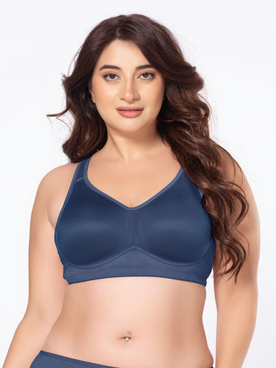 Non-Padded Wirefree Full Coverage Everyday Bra with Macro Spacer Fabric and Cushioned Straps – DB 024