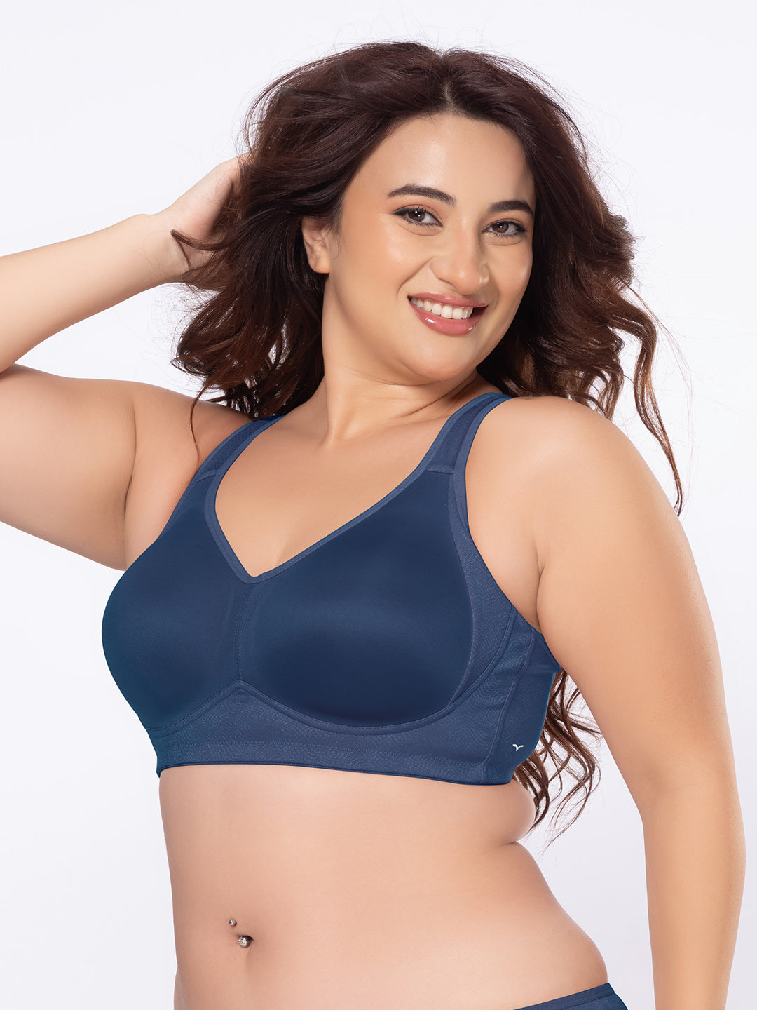Non-Padded Wirefree Full Coverage Everyday Bra with Macro Spacer Fabric and Cushioned Straps – DB 024