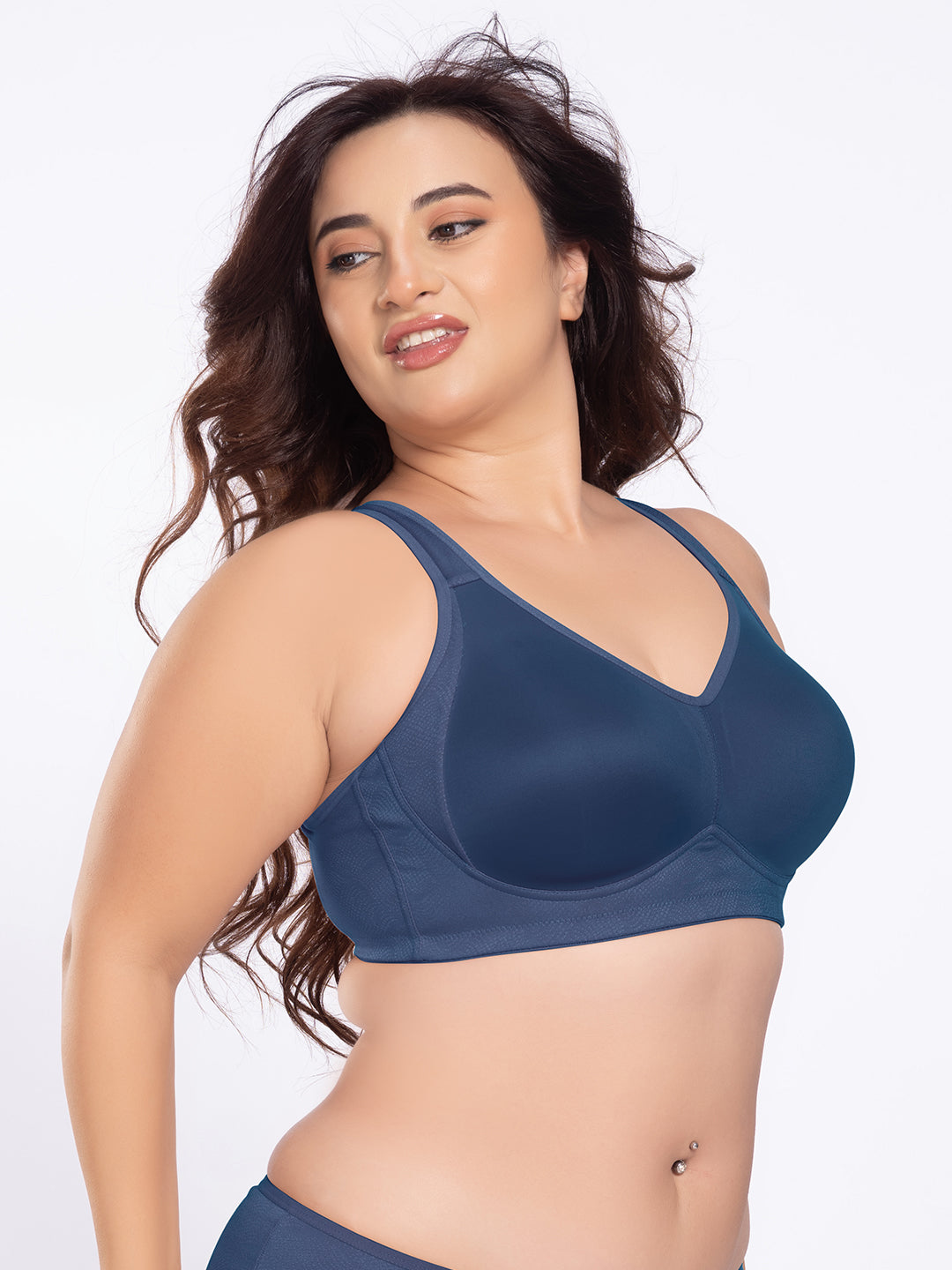 Non-Padded Wirefree Full Coverage Everyday Bra with Macro Spacer Fabric and Cushioned Straps – DB 024