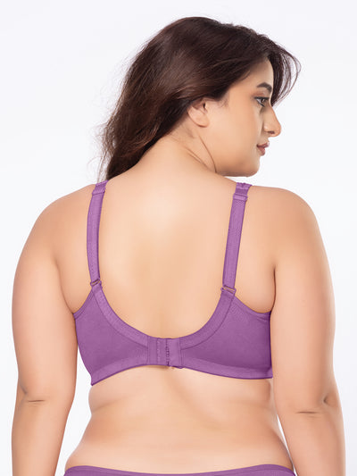Non-Padded Wirefree Full Coverage Everyday Bra with Macro Spacer Fabric and Cushioned Straps – DB 024