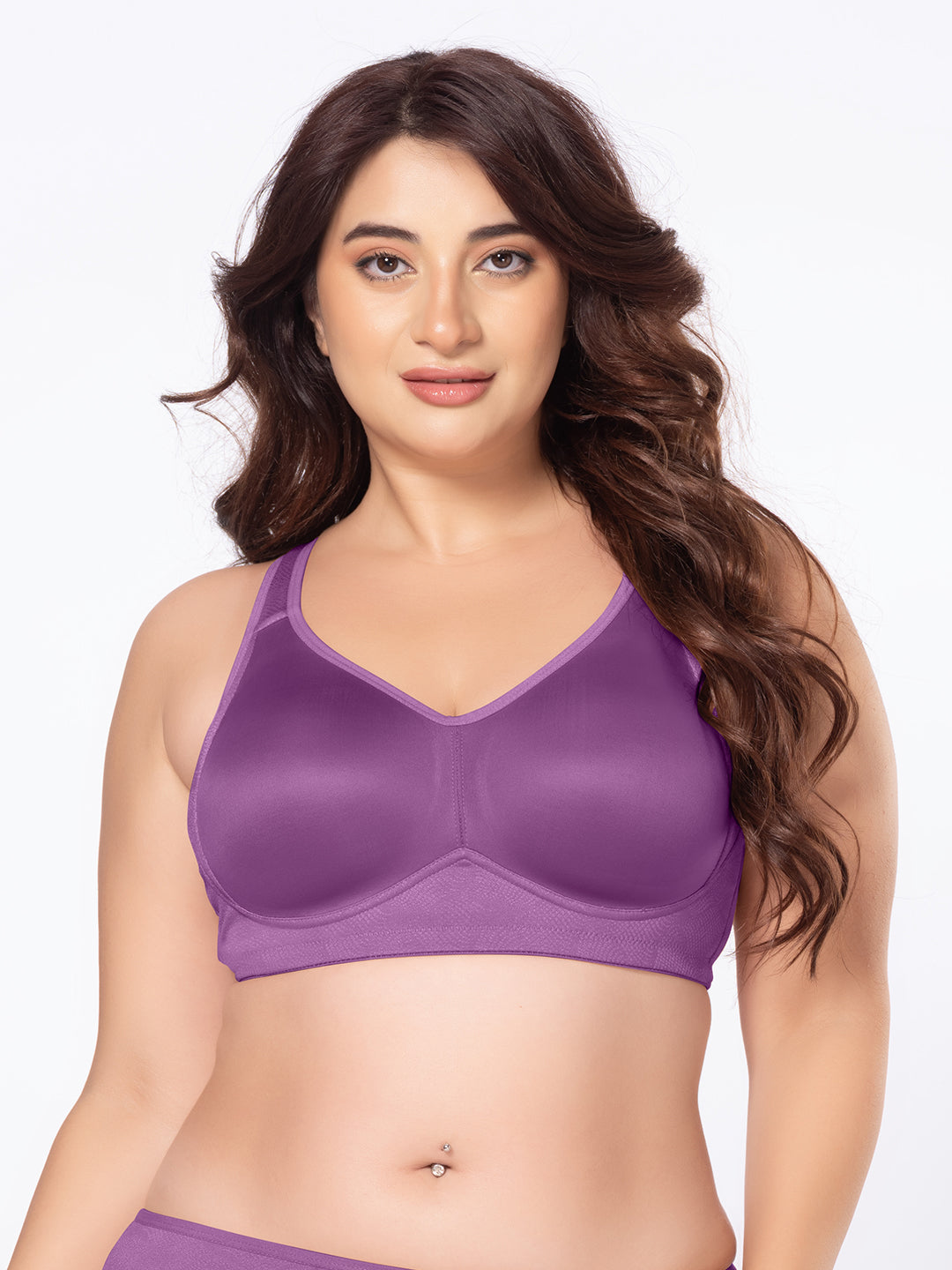 Non-Padded Wirefree Full Coverage Everyday Bra with Macro Spacer Fabric and Cushioned Straps – DB 024