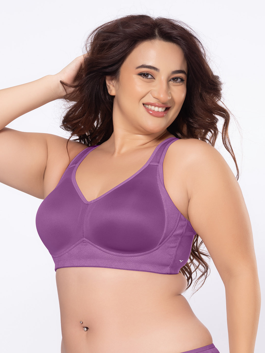 Non-Padded Wirefree Full Coverage Everyday Bra with Macro Spacer Fabric and Cushioned Straps – DB 024