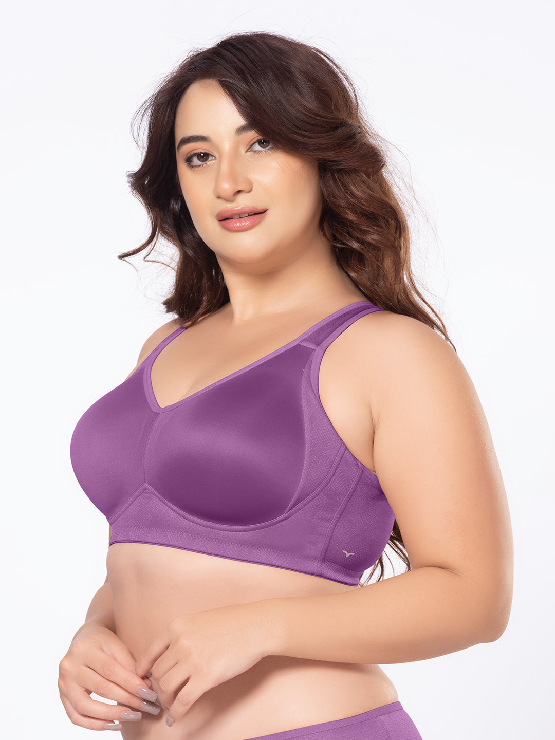 Non-Padded Wirefree Full Coverage Everyday Bra with Macro Spacer Fabric and Cushioned Straps – DB 024