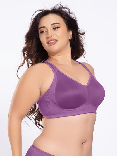 Non-Padded Wirefree Full Coverage Everyday Bra with Macro Spacer Fabric and Cushioned Straps – DB 024