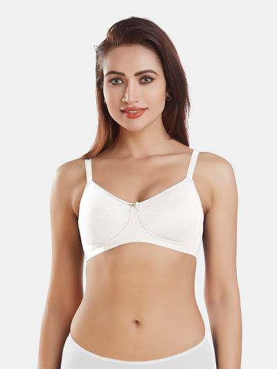 Non Padded Full Coverage Cotton Bra | DB 344