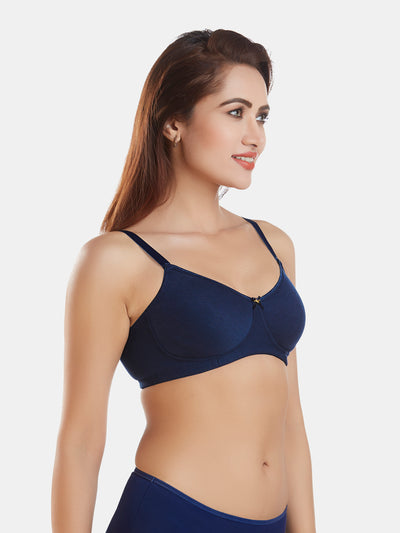 Non Padded Full Coverage Cotton Bra | DB 344