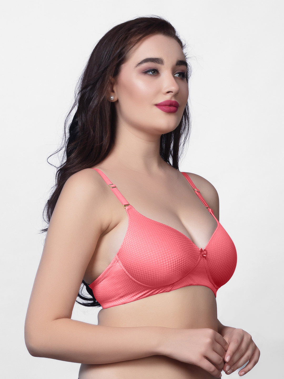 Non Wired Medium Coverage Padded T Shirt Bra | DB 520