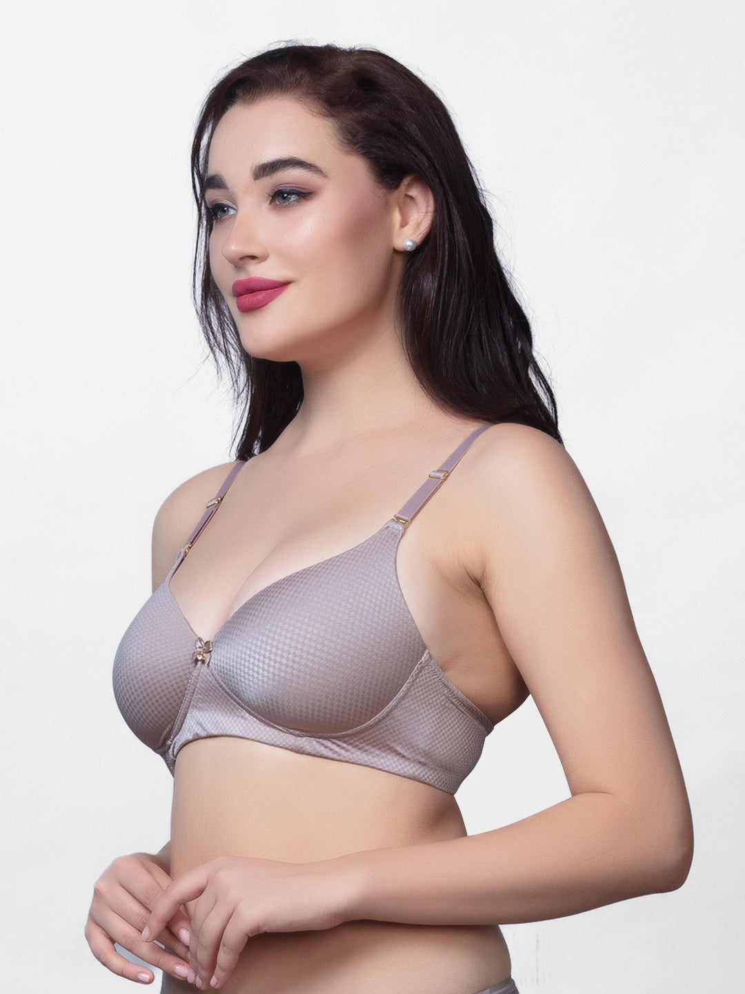 Non Wired Medium Coverage Padded T Shirt Bra | DB 520