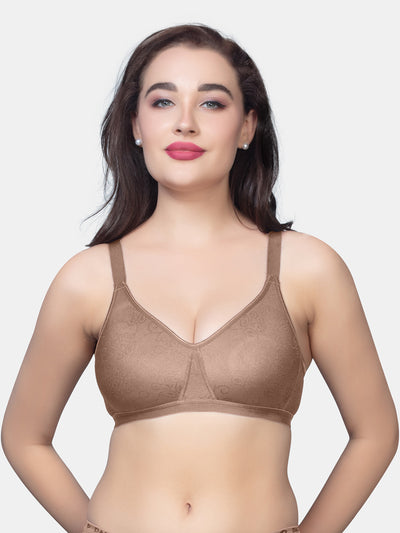 Non Padded Medium Coverage Moulded T Shirt Bra | DB 521