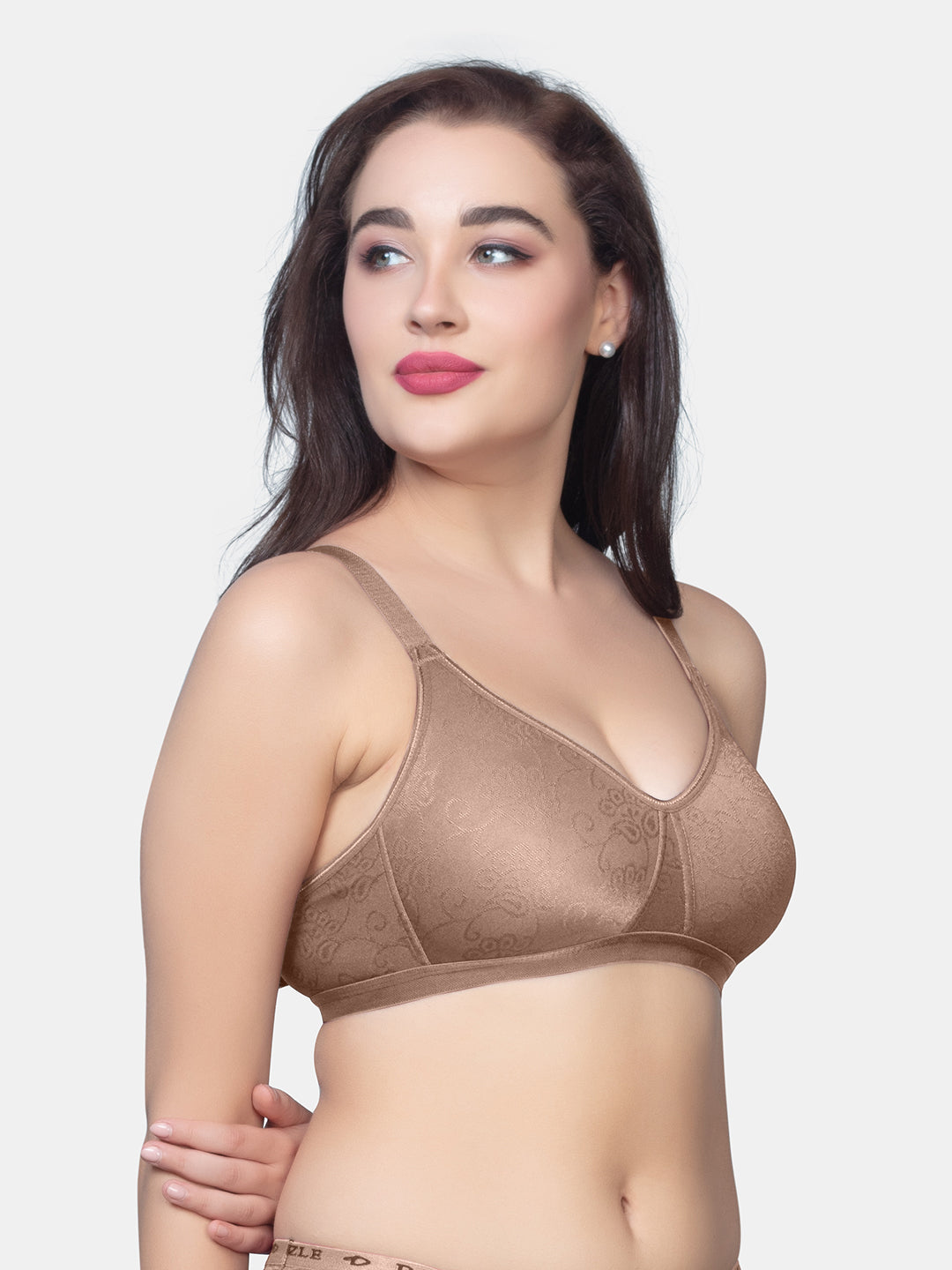 Non Padded Medium Coverage Moulded T Shirt Bra | DB 521