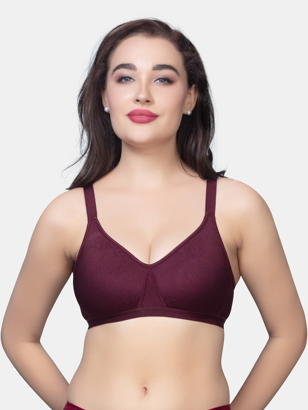 Non Padded Medium Coverage Moulded T Shirt Bra | DB 521