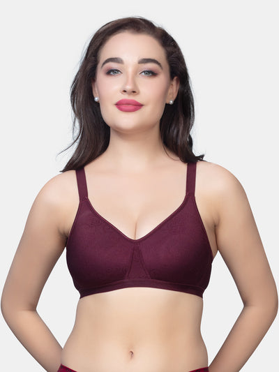Non Padded Medium Coverage Moulded T Shirt Bra | DB 521
