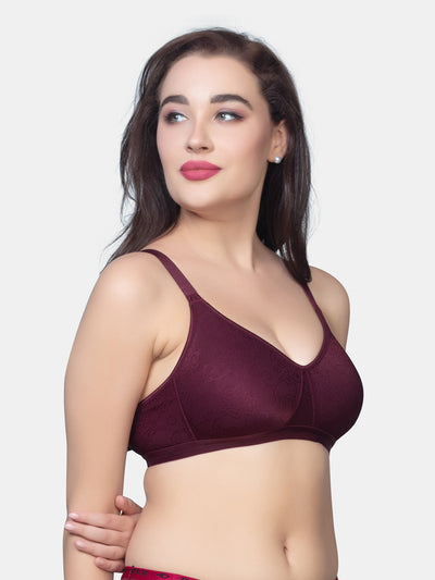 Non Padded Medium Coverage Moulded T Shirt Bra | DB 521
